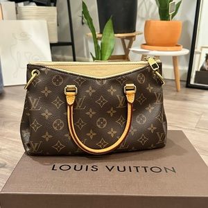 Louis Vuitton Pallas Tote Monogram Canvas BB